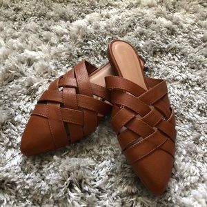 Old Navy Woven Mules
